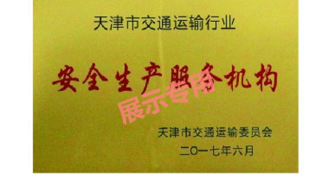 交通运输行业安全生产服务机构